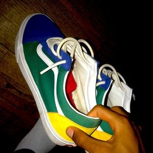 Multicolored Vans